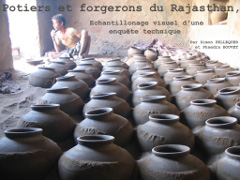Affiche exposition Potiers et forgerons du Rajasthan-240